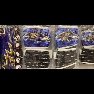 Reusable nfl ravens mask